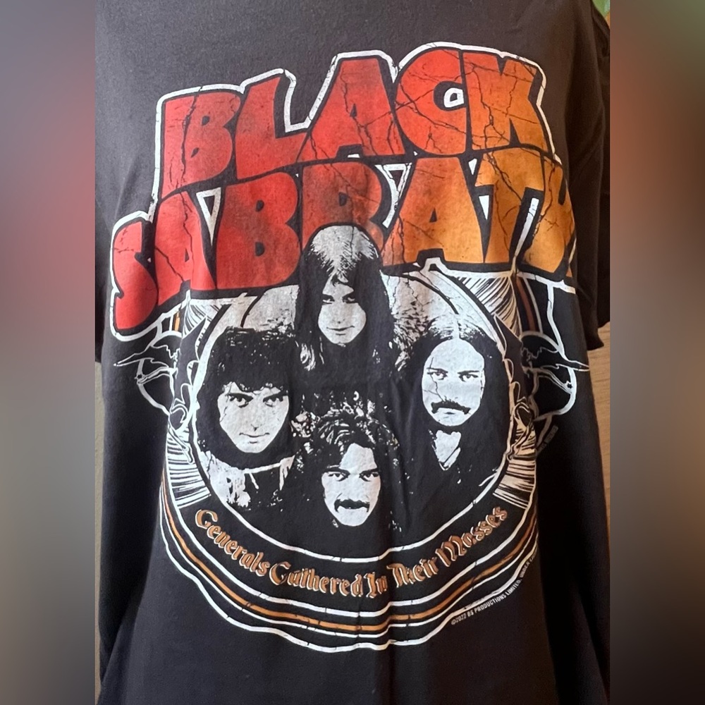 Hollister relaxed fit Black Sabbath 100 % cotton T-Shirt